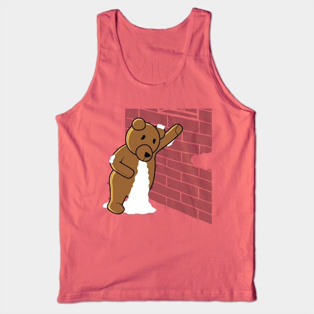 plush bear Tank Top by gazonula